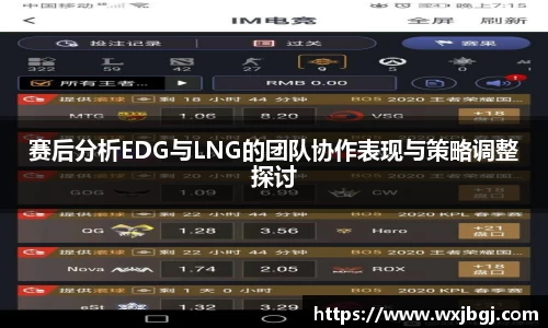 赛后分析EDG与LNG的团队协作表现与策略调整探讨