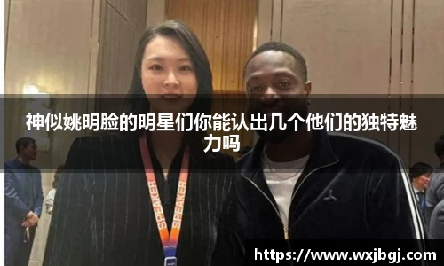 神似姚明脸的明星们你能认出几个他们的独特魅力吗